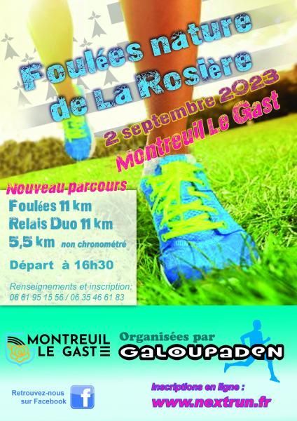 Foulées Nature de la Rosière