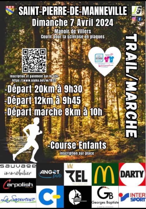 Trail St Pierre de Manneville