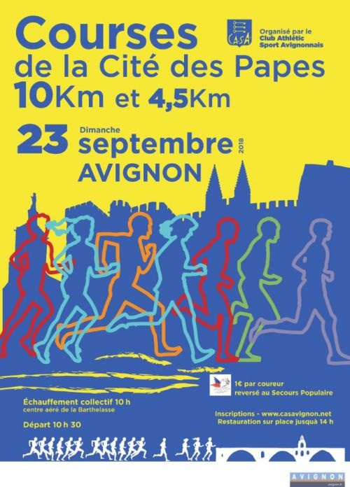 10km de la Cité des Papes