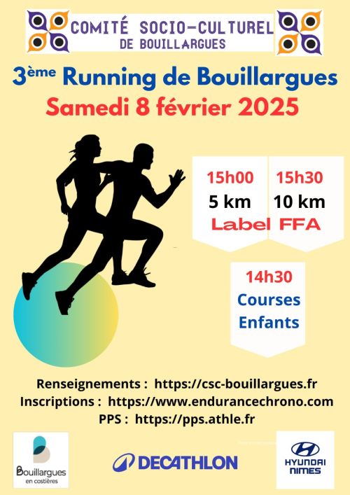 Courir à Bouillargues