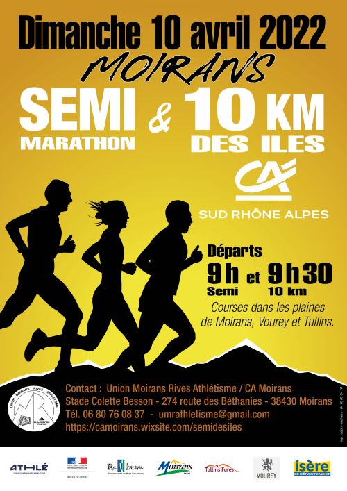 Semi-Marathon et 10 km des Iles de Moirans