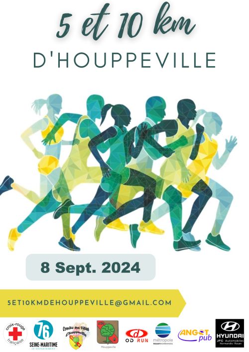 5 et 10 km de Houppeville