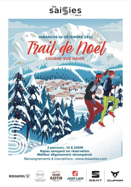 Trail de Noël des Saisies