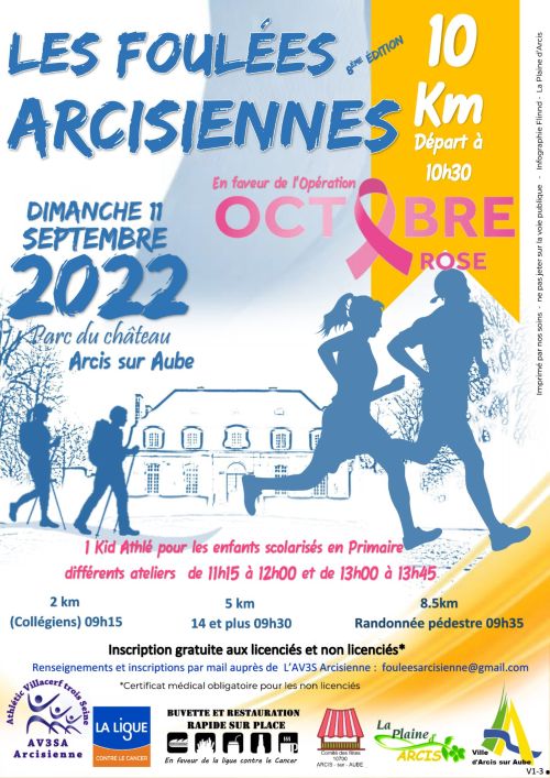 Foulées Roses d'Arcis