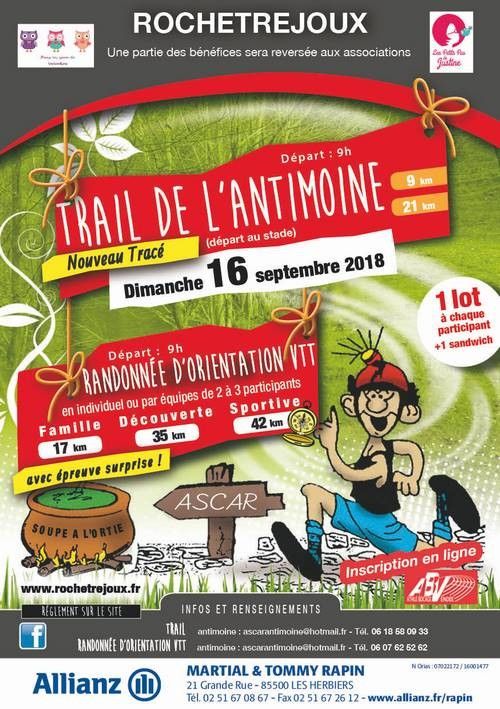 Trail de l'Antimoine