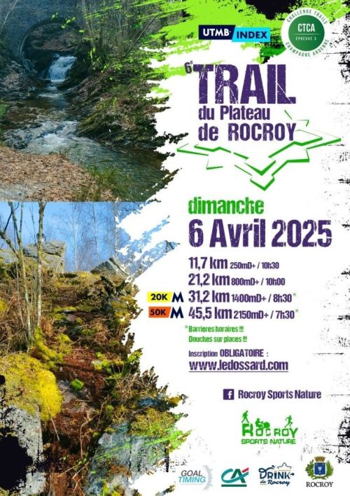 Trail du Plateau de Rocroy