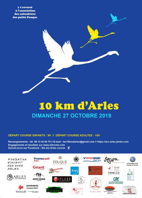 10 km d'Arles