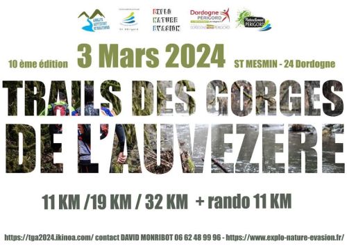 Trail des Gorges de l'Auvézère