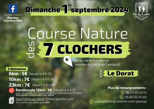 Course Nature des 7 Clochers