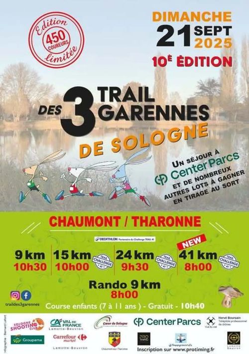 Trail des 3 Garennes de Sologne