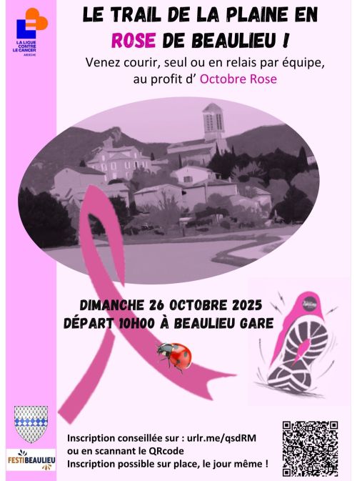 Trail de la Plaine en Rose