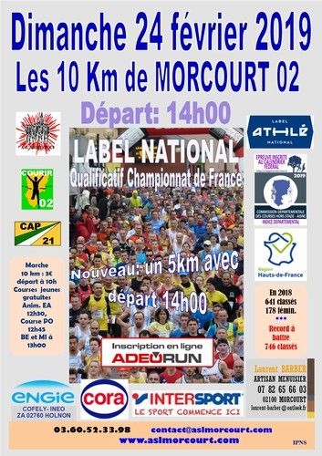 Les 10km de Morcourt
