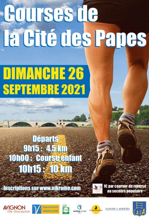 10km de la Cité des Papes