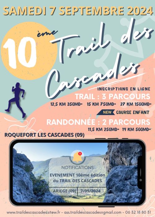 Trail des Cascades