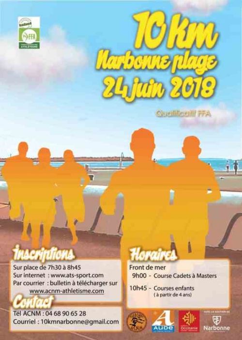 10 km de Narbonne Plage