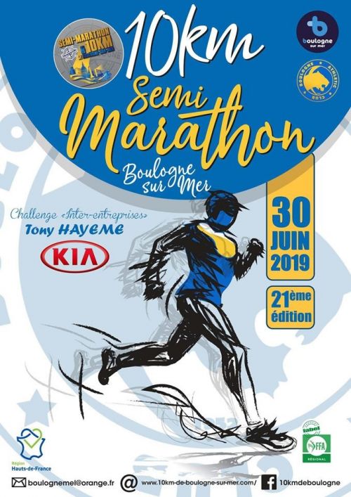 Semi-Marathon et 10 km de Boulogne sur Mer