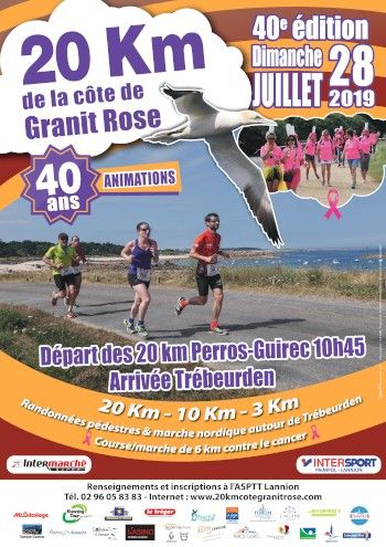 20 km de la Côte de Granit Rose