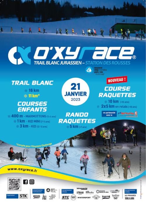 O'Xyrace Trail blanc Jurassien