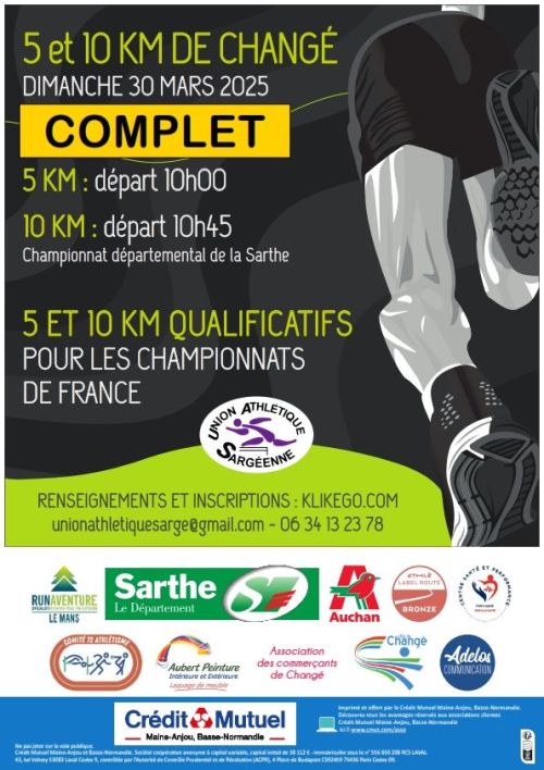 5 & 10 km de Changé