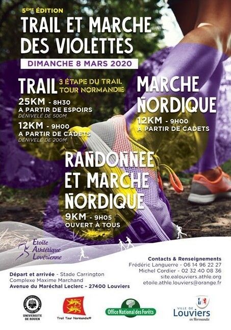 Trail et Marche des Violettes